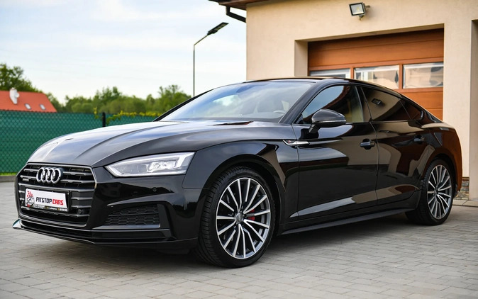 Audi A5 cena 128800 przebieg: 171342, rok produkcji 2018 z Wolbórz małe 704